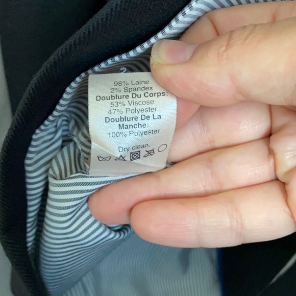 JCrew School Boy Blazer Size 00 Black - Picture 5 of 6